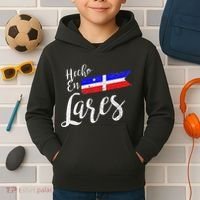 Camisas De Puerto Rico Hecho En Lares Gifts Kids Hoodie thumb 2