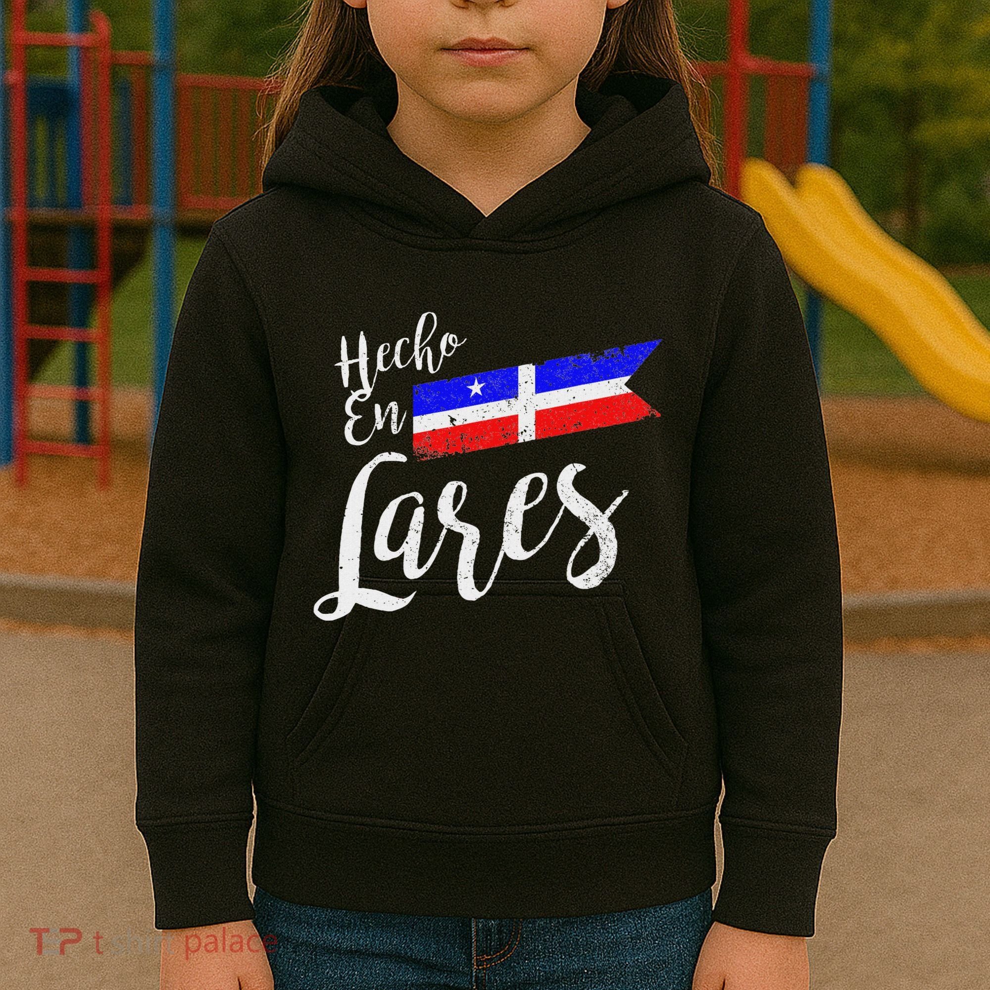 Camisas De Puerto Rico Hecho En Lares Gifts Kids Hoodie