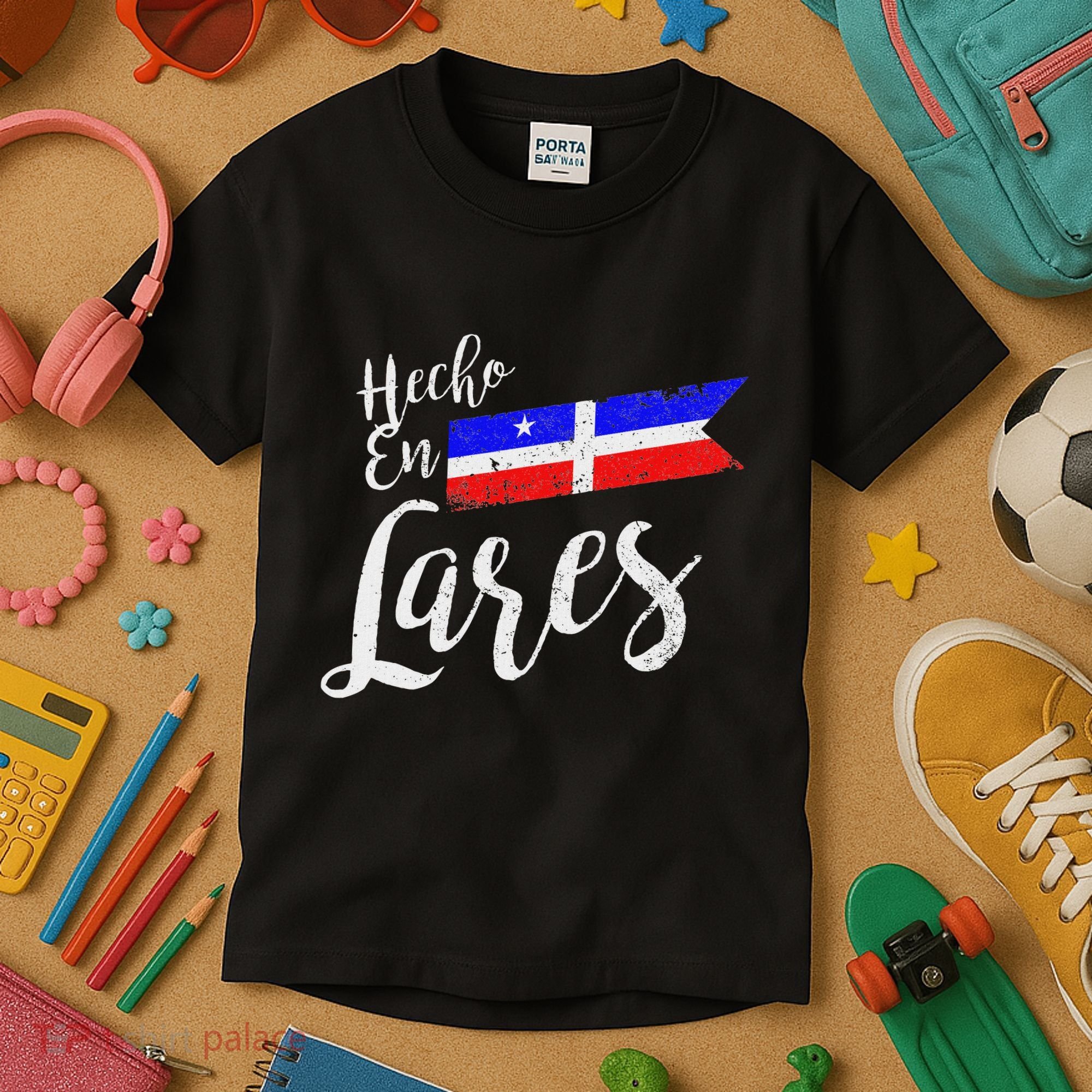 Camisas De Puerto Rico Hecho En Lares Gifts Kids T-Shirt