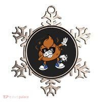 Cute Dabbing Poop Funny Emoticon I Pooped Today Gift Ornament thumb 0