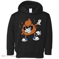 Cute Dabbing Poop Funny Emoticon I Pooped Today Gift Toddler Hoodie thumb 0