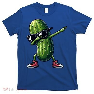 Cucumber Dabbing Pickle Dancing Lover Vintage Pickles Meaningful Gift T-Shirt