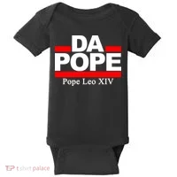Chicago Da Pope Leo XIV Cardinal Robert Prevost Baby Bodysuit thumb 0