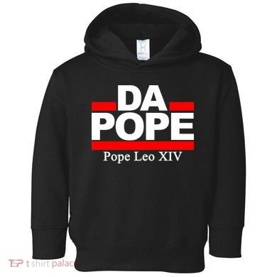 Chicago Da Pope Leo XIV Cardinal Robert Prevost Toddler Hoodie