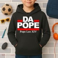 Chicago Da Pope Leo XIV Cardinal Robert Prevost Kids Hoodie thumb 2