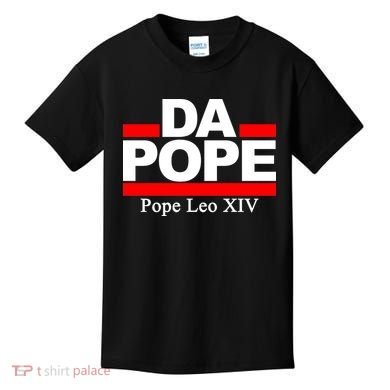 Chicago Da Pope Leo XIV Cardinal Robert Prevost Kids T-Shirt
