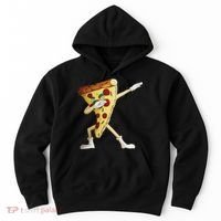 Cool Dabbing Pizza Funny Italian Pie Hip Hop Dancer Gift Hoodie thumb 0