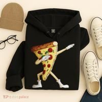 Cool Dabbing Pizza Funny Italian Pie Hip Hop Dancer Gift Hoodie thumb 4