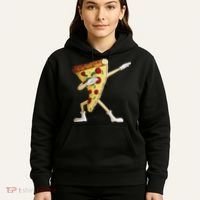 Cool Dabbing Pizza Funny Italian Pie Hip Hop Dancer Gift Hoodie thumb 5