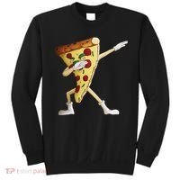 Cool Dabbing Pizza Funny Italian Pie Hip Hop Dancer Gift Sweatshirt thumb 0