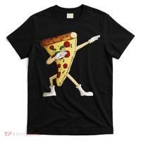 Cool Dabbing Pizza Funny Italian Pie Hip Hop Dancer Gift T-Shirt thumb 0