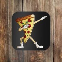 Cool Dabbing Pizza Funny Italian Pie Hip Hop Dancer Gift Coaster thumb 0