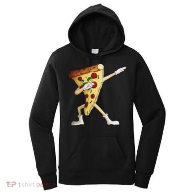 Cool Dabbing Pizza Funny Italian Pie Hip Hop Dancer Gift Women's Hoodie