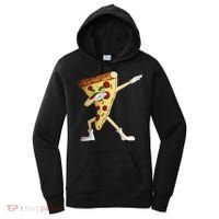 Cool Dabbing Pizza Funny Italian Pie Hip Hop Dancer Gift Women's Hoodie thumb 0
