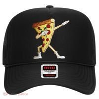 Cool Dabbing Pizza Funny Italian Pie Hip Hop Dancer Gift Hat thumb 0