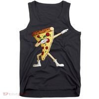 Cool Dabbing Pizza Funny Italian Pie Hip Hop Dancer Gift Tank Top thumb 0