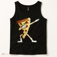Cool Dabbing Pizza Funny Italian Pie Hip Hop Dancer Gift Tank Top thumb 2