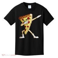 Cool Dabbing Pizza Funny Italian Pie Hip Hop Dancer Gift Kids T-Shirt thumb 0