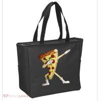 Cool Dabbing Pizza Funny Italian Pie Hip Hop Dancer Gift Tote Bag thumb 2