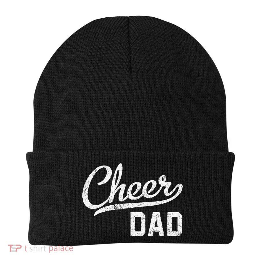 Cheer Dad Proud Cheerleading Dad Gift Beanie