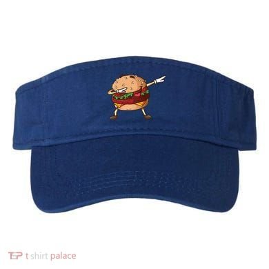 Cheeseburger Dab Pose Dabbing Dance National Burger Day Pun Funny Gift Visor