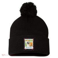 Custom Dog Pet Personalized Picture Pom Pom 12in Knit Beanie thumb 0