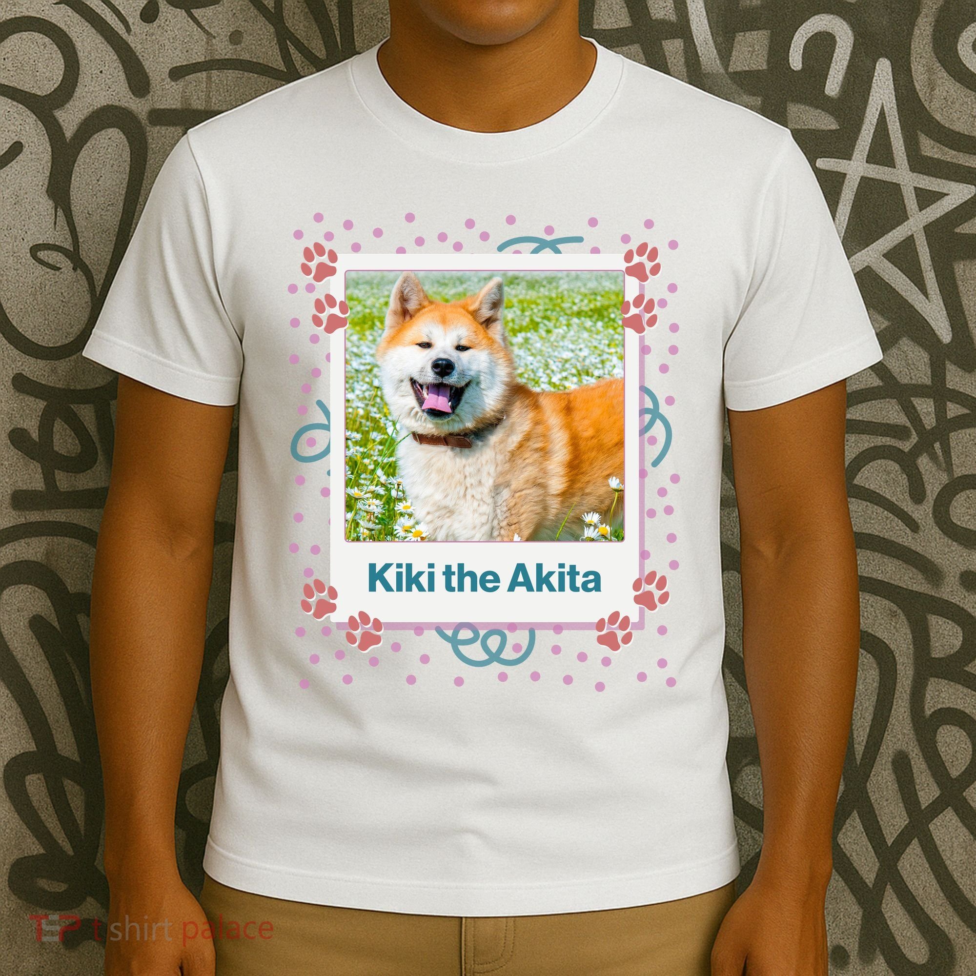 Custom Dog Pet Personalized Picture T-Shirt