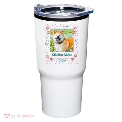 Custom Dog Pet Personalized Picture Tumbler