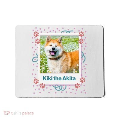 Custom Dog Pet Personalized Picture Mousepad