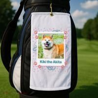 Custom Dog Pet Personalized Picture Golf Towel thumb 2