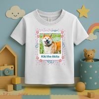 Custom Dog Pet Personalized Picture Toddler T-Shirt thumb 3