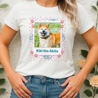 Custom Dog Pet Personalized Picture Women's T-Shirt thumb 2