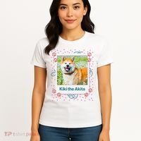 Custom Dog Pet Personalized Picture Women's T-Shirt thumb 4