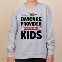 Childcare Daycare Provider Teacher Babysitter This Daycare Women's Sweatshirt thumb 0