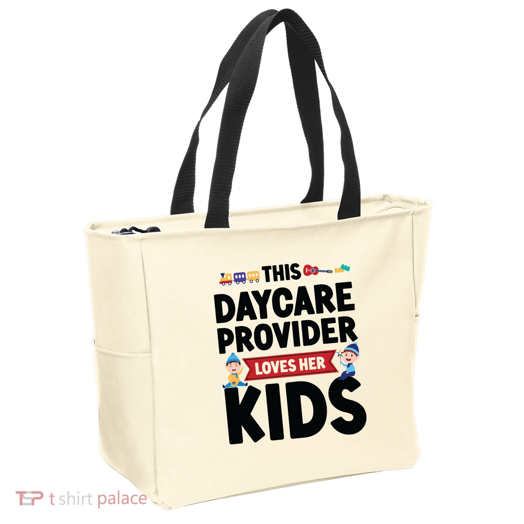Childcare Daycare Provider Teacher Babysitter This Daycare Tote Bag