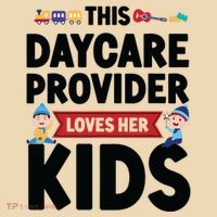 Childcare Daycare Provider Teacher Babysitter This Daycare Tote Bag thumb 4