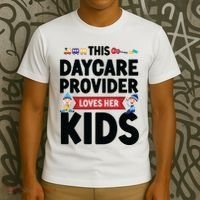 Childcare Daycare Provider Teacher Babysitter This Daycare T-Shirt thumb 3