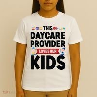 Childcare Daycare Provider Teacher Babysitter This Daycare T-Shirt thumb 4
