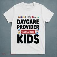 Childcare Daycare Provider Teacher Babysitter This Daycare T-Shirt thumb 5