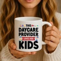 Childcare Daycare Provider Teacher Babysitter This Daycare Coffee Mug thumb 3