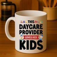 Childcare Daycare Provider Teacher Babysitter This Daycare Coffee Mug thumb 4