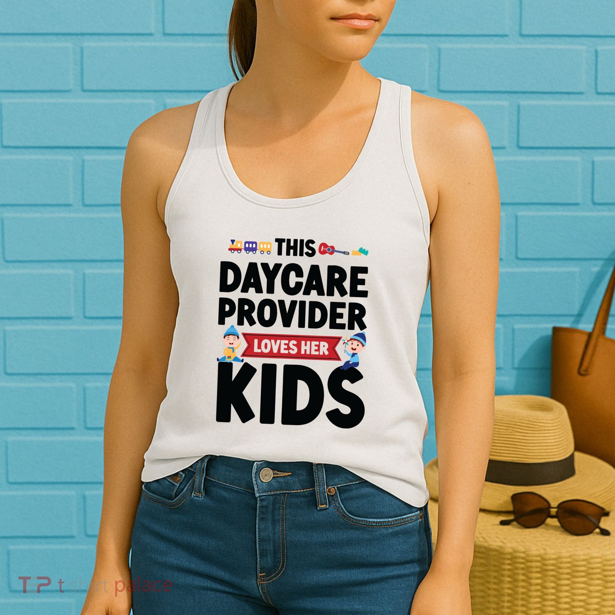 Childcare Daycare Provider Teacher Babysitter This Daycare Women's Tank Top