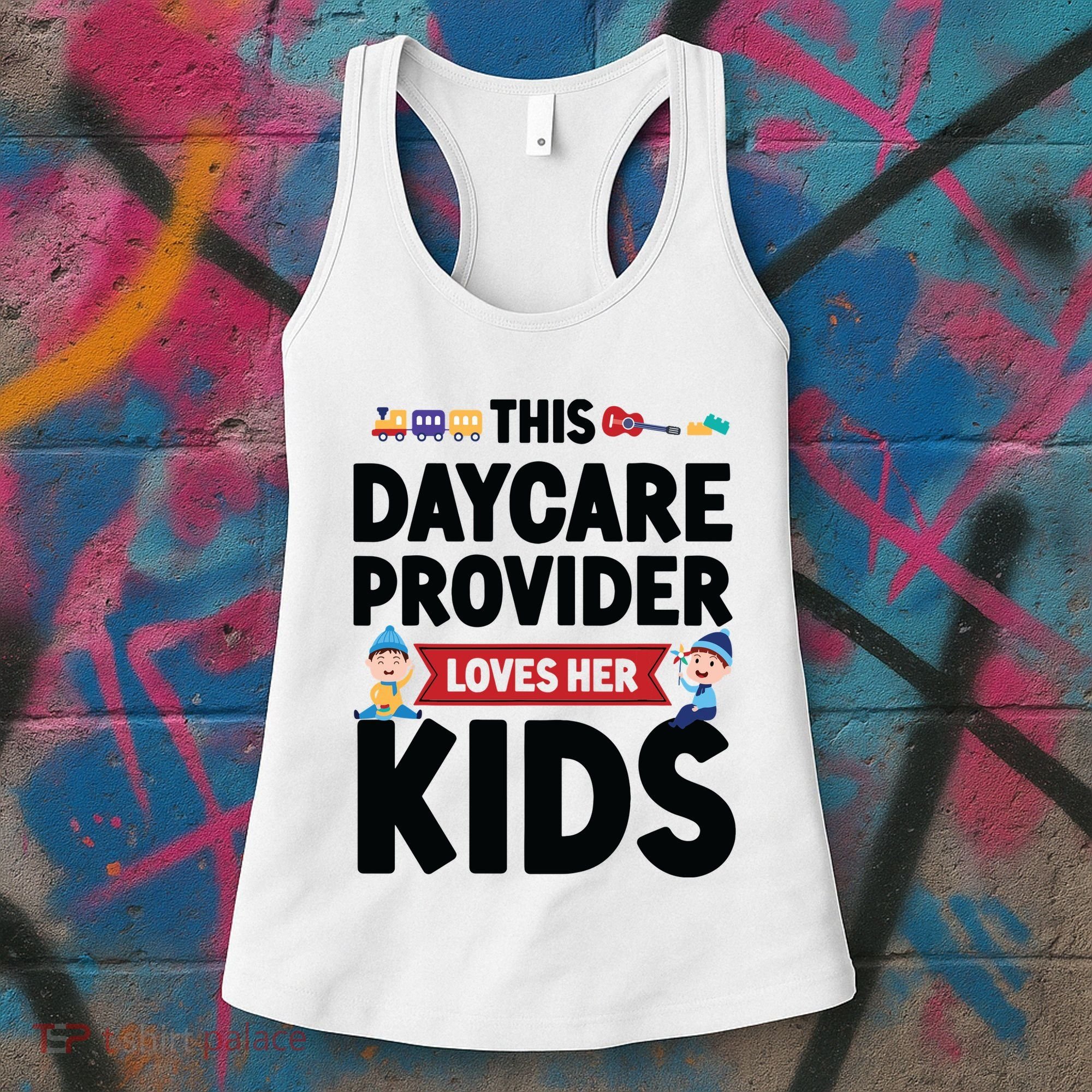 Childcare Daycare Provider Teacher Babysitter This Daycare Women's Tank Top