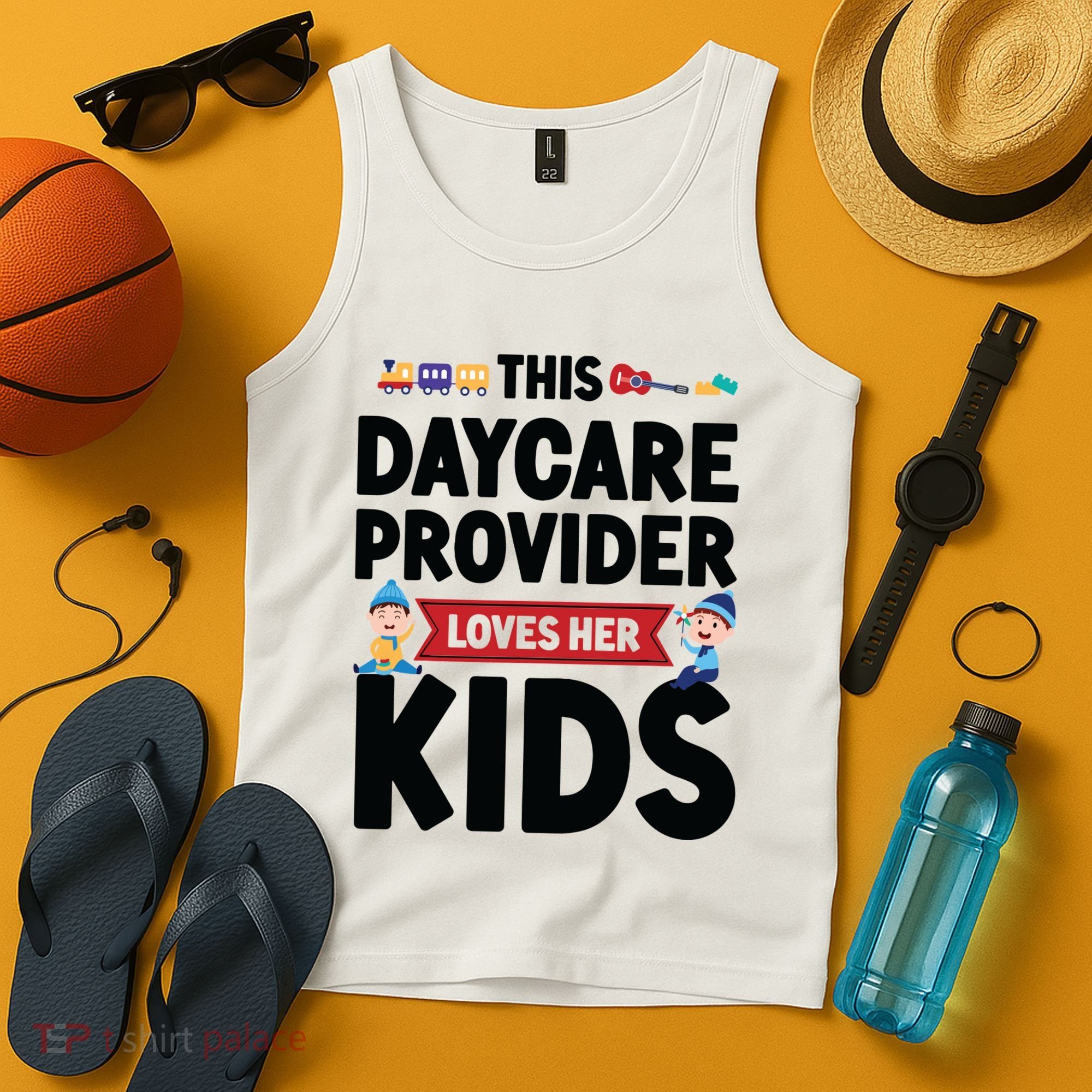 Childcare Daycare Provider Teacher Babysitter This Daycare Tank Top