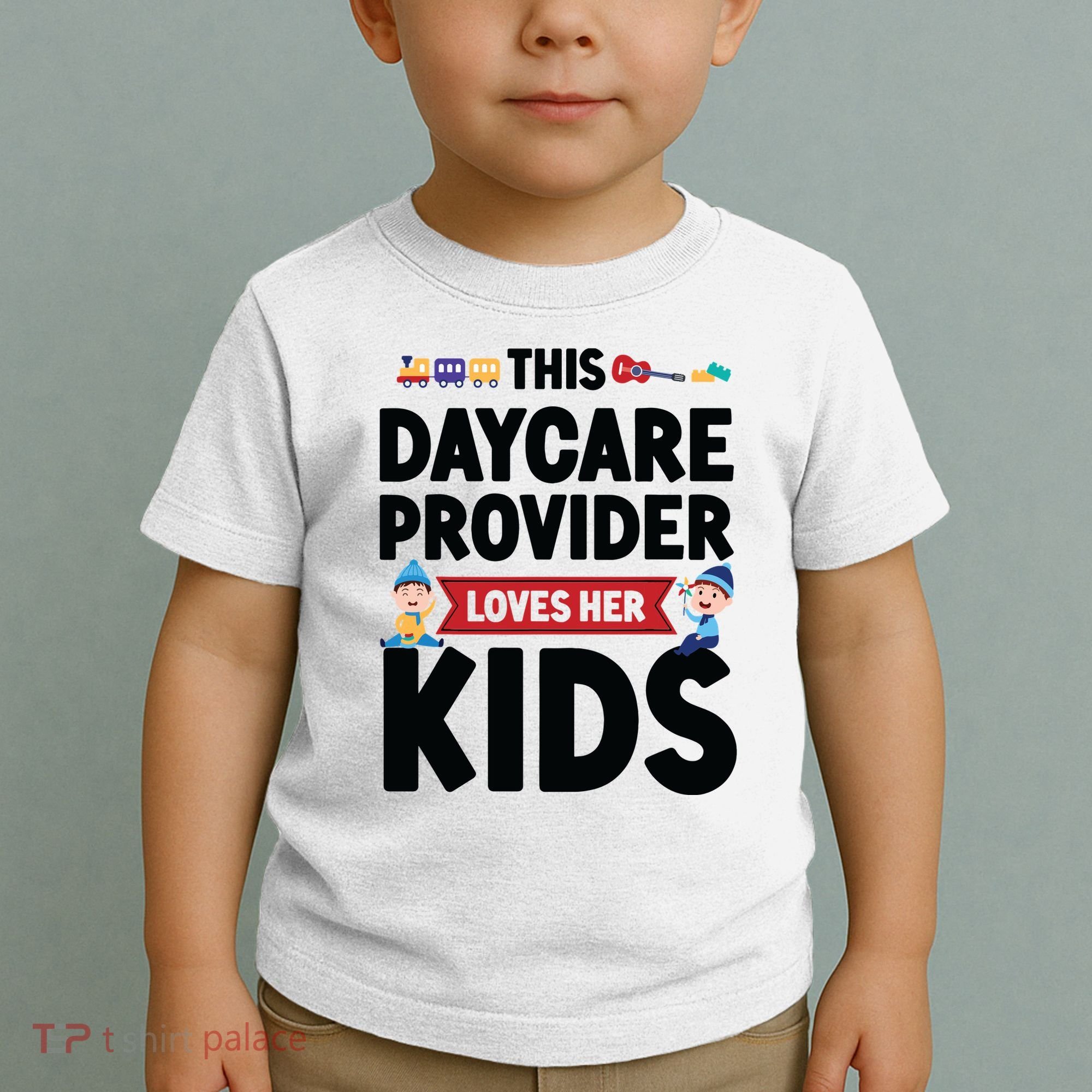 Childcare Daycare Provider Teacher Babysitter This Daycare Toddler T-Shirt