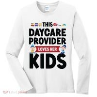 Childcare Daycare Provider Teacher Babysitter This Daycare Women's Long Sleeve Shirt thumb 0