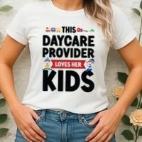 Childcare Daycare Provider Teacher Babysitter This Daycare Women's T-Shirt thumb 2