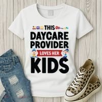 Childcare Daycare Provider Teacher Babysitter This Daycare Women's T-Shirt thumb 3