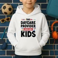 Childcare Daycare Provider Teacher Babysitter This Daycare Kids Hoodie thumb 2