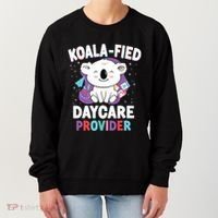 Childcare Daycare Provider Teacher Babysitter Koala Women's Sweatshirt thumb 0